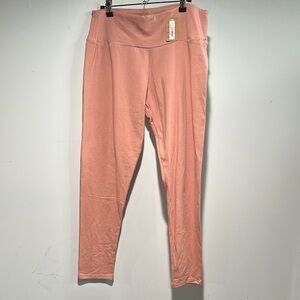 Pink / coral  High-Waisted Leggings